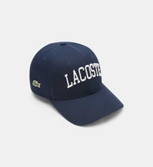 Casquette en coton Lacoste