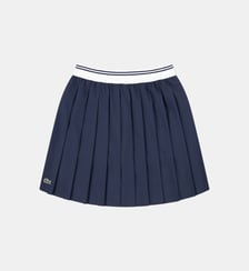 Jupe plissée signature Lacoste