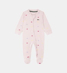 Dors-bien en coton bio crocodile all-over Lacoste