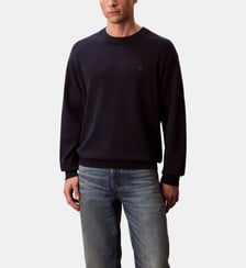 Sweat à col rond droit Calvin Klein