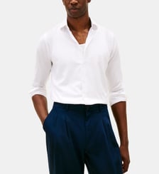 Chemise droite finition lisse Tommy Hilfiger