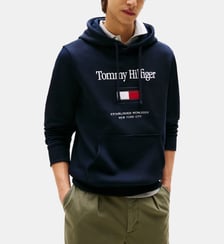 Sweat à col rond signature Tommy Hilfiger