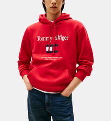 Sweat à col rond signature Tommy Hilfiger