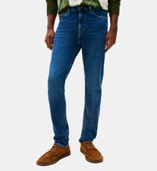 Jean Bleecker slim en coton stretch stonewashed Tommy Hilfiger