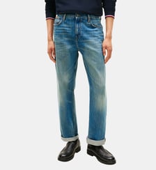 Jean River ample en coton stonewashed Tommy Hilfiger