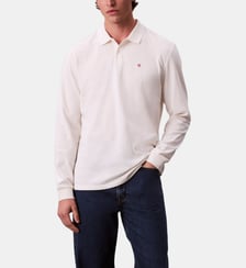 Polo droit en coton droit Calvin Klein