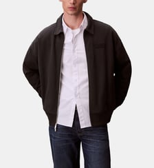 Blouson droit en coton mélangé Calvin Klein