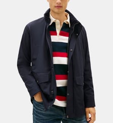 Blouson droit zippé col montant Tommy Hilfiger