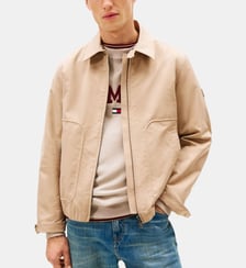 Blouson court droit zippé Tommy Hilfiger