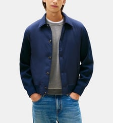 Blouson droit col chemise fermeture boutonnée Tommy Hilfiger