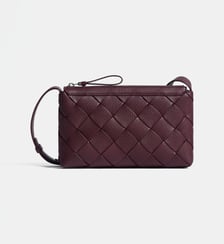 Sac besace Diago en cuir tressé Bottega Veneta