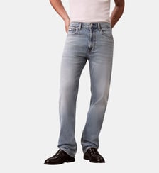 Jean droit effet délavé Calvin Klein