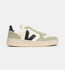Baskets basses V-10 Prime cuir Veja