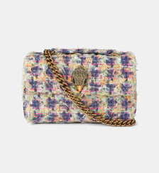 Sac à main forme pochette Kensington à carreaux Kurt Geiger London
