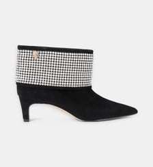 Bottines à talons signature strass Kurt Geiger London