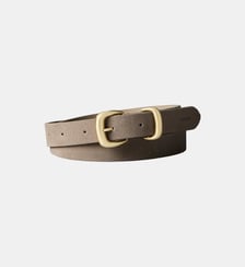 Ceinture en cuir suédé signature Calvin Klein