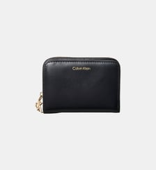 Portefeuille fermeture à glissière signature Calvin Klein