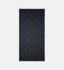 Étole à motif monogramme en all-over Calvin Klein