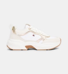 Baskets basses finition dorée Tommy Hilfiger