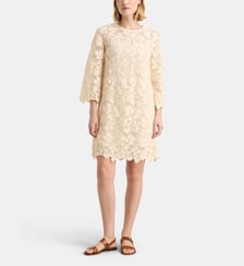 Robe droite courte Envie Gui en guipure Galeries Lafayette