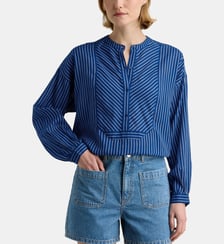 Blouse Emile Ray coton  Galeries Lafayette