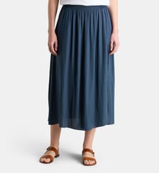 Jupe portefeuille midi fluide Celestine Satl Galeries Lafayette