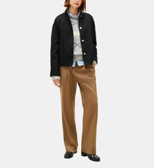 Manteau court en laine mélangée Tommy Hilfiger