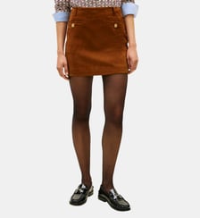 Mini-jupe droite courte Tommy Hilfiger