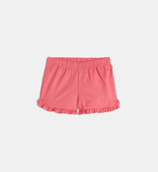 Short Macraie volanté twill coton bio Cadet Rousselle