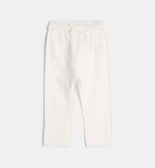 Pantalon Mamatia en coton bio seersucker Cadet Rousselle