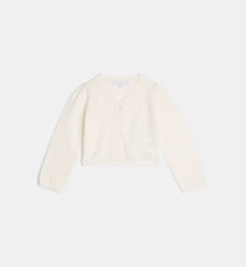 Gilet Molane en maille de coton bio ajourée Cadet Rousselle