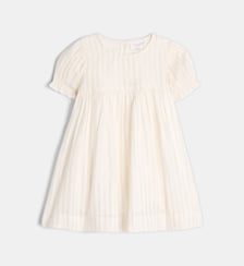 Robe Lavande lurex coton bio Cadet Rousselle