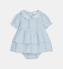 Robe bloomer Mapati vichy coton bio Cadet Rousselle