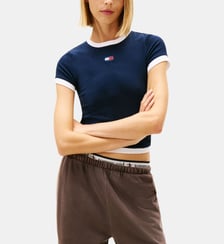 T-shirt slim en coton Tommy Hilfiger
