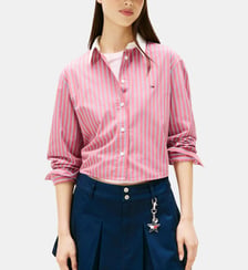 Chemise ample crop Tommy Hilfiger