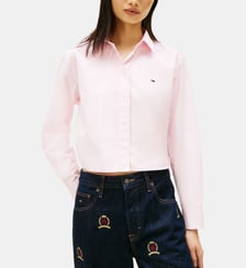 Chemise ample crop Tommy Hilfiger