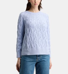 Pull Câble en maille torsadée Calvin Klein