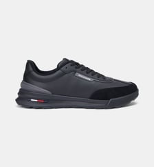 Baskets basses en cuir signature Tommy Hilfiger