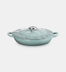 Faitout Pétales fonte émaillée sea salt 26 cm / 2,2 l Le Creuset