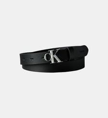 Ceinture fine en cuir signature Calvin Klein