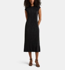 Robe plissée genou Calvin Klein