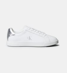 Baskets basses signature en cuir Calvin Klein