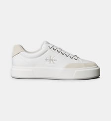 Baskets basses en cuir effet suédé Calvin Klein