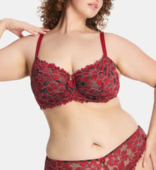 Soutien-gorge Floral Corded motif fleuri Savage x Fenty