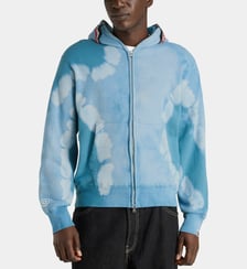 Sweat à capuche Shark en coton zippé A BATHING APE ®