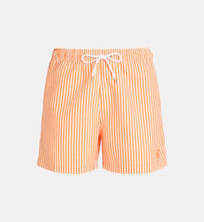 Short de bain Le Surfeur Rayé à suspensoir en matière recyclée Vendredi Swimwear