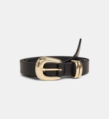 Ceinture fine Azelie cuir Galeries Lafayette