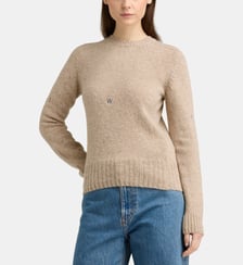 Pull Initiales brodées en laine JW Anderson
