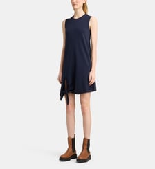 Robe sans manches mi-longue nœud coton JW Anderson