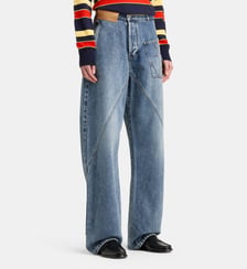 Jean ample en coton effet délavé JW Anderson